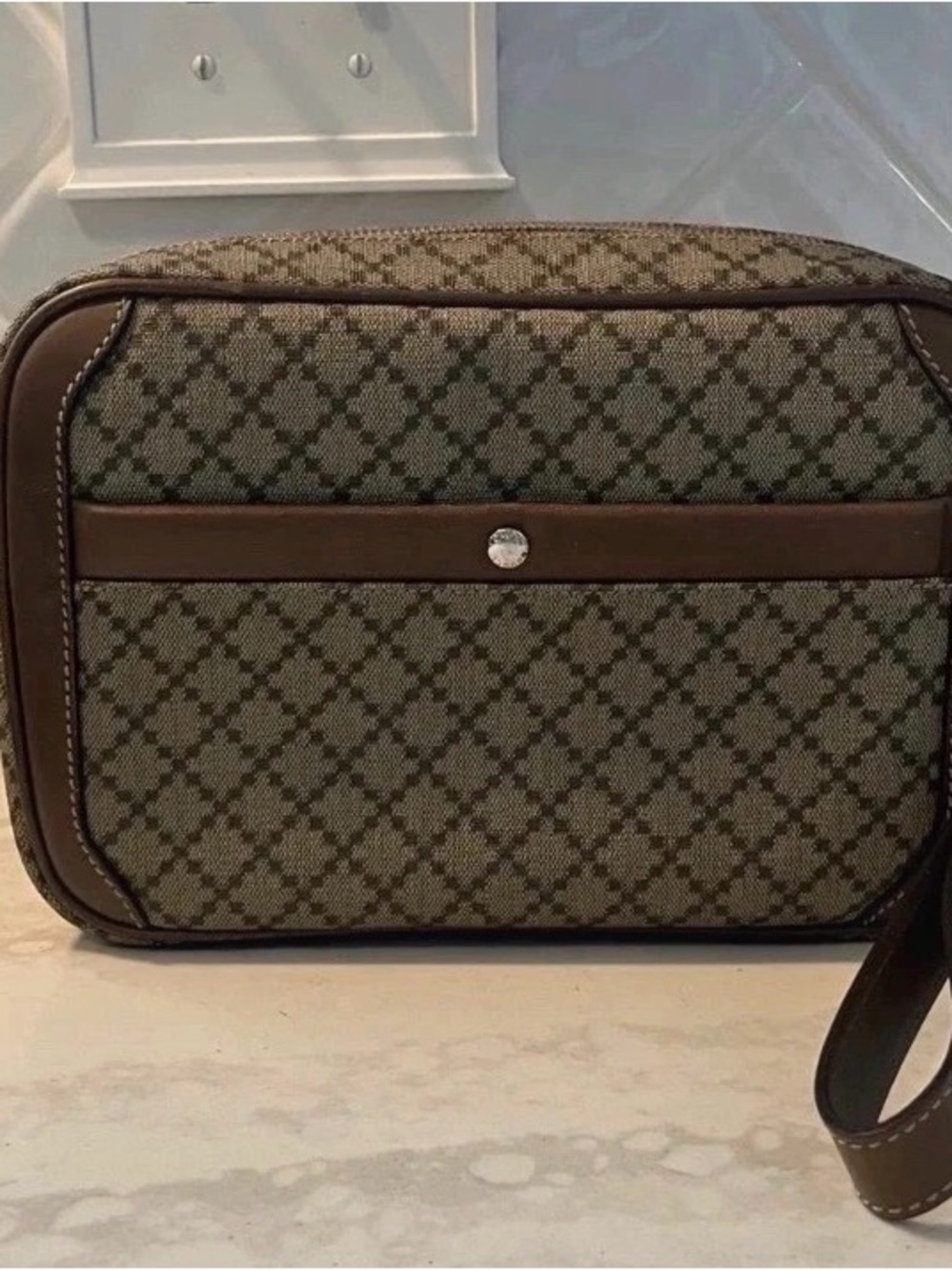 Authentic Gucci Diamante Clutch Bag